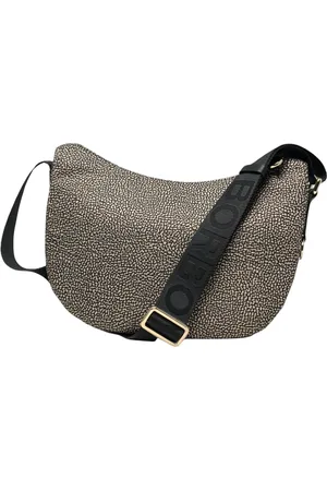 Borbonese Torebki, Kobieta, Beżowy, ONE SIZE, Skóra, Luna Bag Small