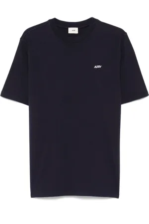 Autry Koszulki, Mężczyzna, Niebieski, L, Niebieski T-shirt męski