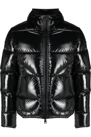 HERNO Kurtki, Mężczyzna, Czarny, 2XL, Nylon, Pikowana kurtka