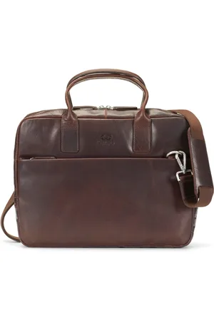Howard London Torebki, Mężczyzna, brązowy, ONE SIZE, Skóra, Torba na laptopa Stanley