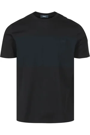 HERNO Koszulki, Mężczyzna, Czarny, S, Koszulka T-Shirt