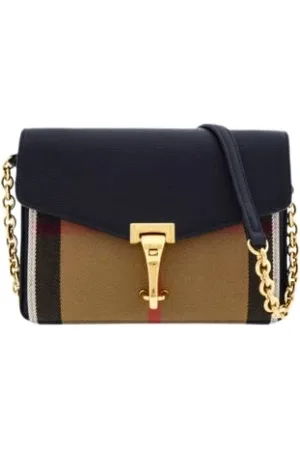 Burberry Torebki, Kobieta, Czarny, ONE SIZE, Bawełna, Torebka na ramię