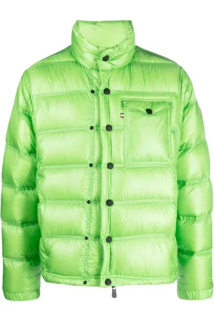 Moncler Kurtki, Mężczyzna, Zielony, M, Kurtka Puchowa Raffort