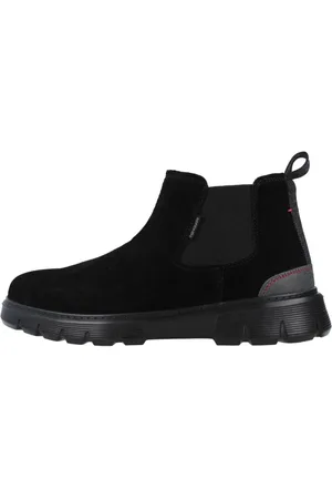 Hey dude Buty, Mężczyzna, Czarny, 44 EU, Zamsz, Chelsea Botki Scott Suede