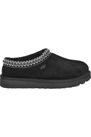 UGG Buty, Kobieta, Czarny, 36 EU, Zamsz, Czarna Chodak Tasman z Wyściółką z Wełny