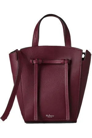 MULBERRY Torebki, Kobieta, Czerwony, ONE SIZE, Skóra, Mini Torebka Clovelly