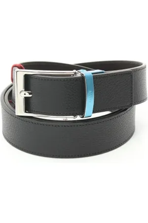 Bally Pre-owned, Mężczyzna, Czarny, ONE SIZE, Skóra, Pre-owned Leather belts