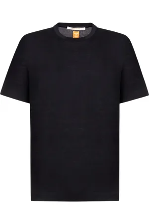 hindustrie Koszulki, Mężczyzna, Niebieski, L, Granatowy T-shirt z krótkim rękawem