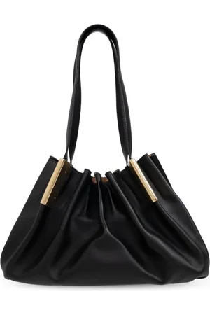 ULLA JOHNSON Torebki, Kobieta, Czarny, ONE SIZE, Zmarszczona Mini Torebka
