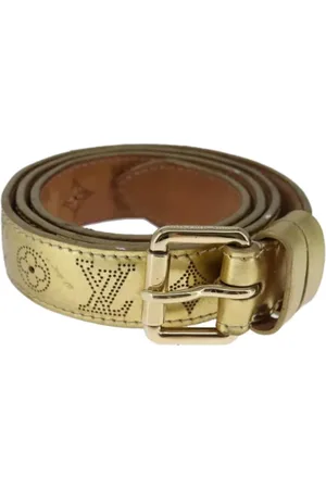 LOUIS VUITTON Pre-owned, Kobieta, Żółty, ONE SIZE, Skóra, Pre-owned Leather belts