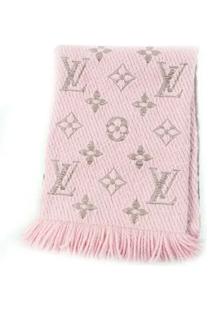 LOUIS VUITTON Pre-owned, Kobieta, Różowy, ONE SIZE, Wełna, Pre-owned Canvas scarves