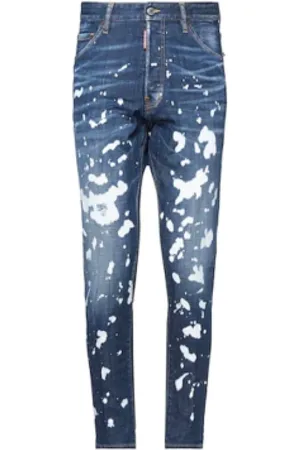 Dsquared2 Jeansy, Mężczyzna, Niebieski, 2XL, Bawełna, Casual Modern 5-Pocket Pants
