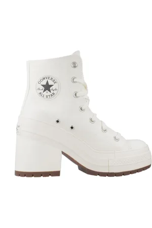 Converse Buty, Kobieta, Biały, 39 1/2 EU, Luksusowe Buty na Obcasie