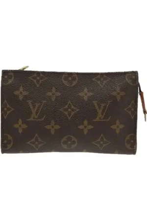 LOUIS VUITTON Pre-owned, unisex, Czarny, ONE SIZE, Skóra, Pre-owned skórzane portfele