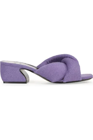 Sergio Rossi Buty, Kobieta, Fioletowy, 37 1/2 EU, Mokasyny z gąbki
