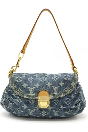 LOUIS VUITTON Pre-owned, Kobieta, Niebieski, ONE SIZE, Denim, Pre-owned Canvas handbags