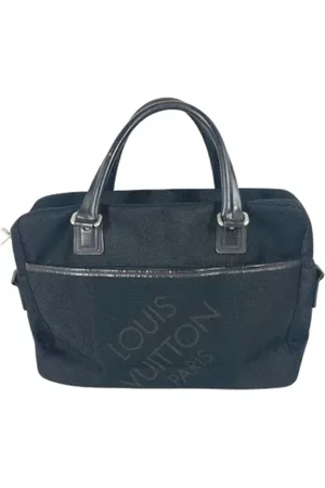 LOUIS VUITTON Pre-owned, unisex, Czarny, ONE SIZE, Pre-owned Canvas briefcases