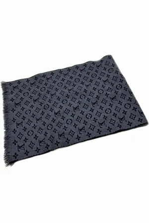 LOUIS VUITTON Pre-owned, Kobieta, Szary, ONE SIZE, Wełna, Pre-owned Wool scarves