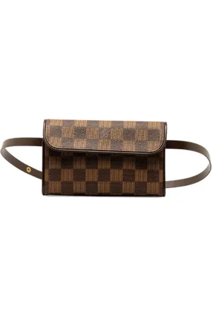 LOUIS VUITTON Pre-owned, Kobieta, brązowy, ONE SIZE, Skóra, Pre-owned płócienne torby Louis Vuitton