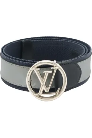 LOUIS VUITTON Pre-owned, Mężczyzna, Niebieski, ONE SIZE, Skóra, Pre-owned Leather belts