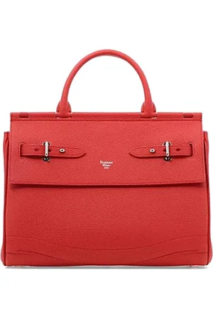 Fontana Torebki, Kobieta, Czerwony, ONE SIZE, Elegancka Torba Skórzana