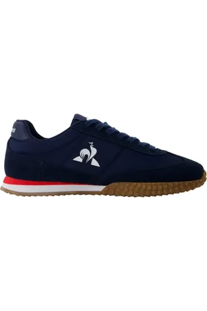 Le Coq Sportif Buty, Mężczyzna, Niebieski, 41 EU, Niebieskie Sportowe Tenisówki z Tekstylnym Wierzchem