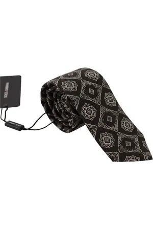 Dolce & Gabbana Akcesoria, Mężczyzna, Czarny, ONE SIZE, Profesjonalne Klasyczne Krawaty