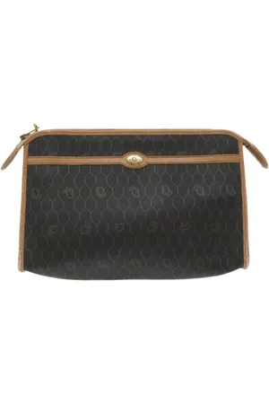 Dior Pre-owned, Kobieta, Czarny, ONE SIZE, Pre-owned Canvas clutches