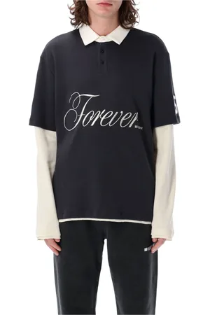 MISBHV Koszulki, Mężczyzna, Czarny, L, Polo Forever w dwóch warstwach