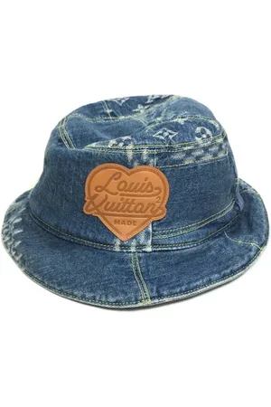 LOUIS VUITTON Pre-owned, Kobieta, Niebieski, ONE SIZE, Pre-owned Cotton hats