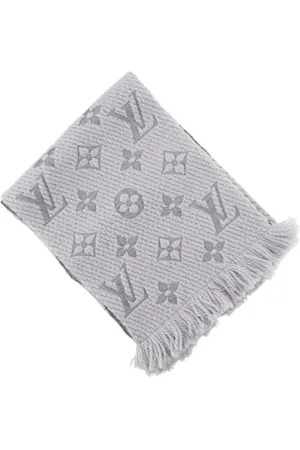 LOUIS VUITTON Pre-owned, Kobieta, Szary, ONE SIZE, Wełna, Pre-owned Wool scarves
