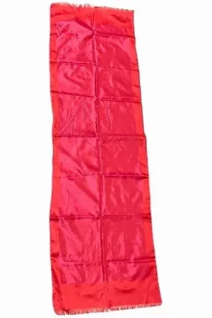 LOUIS VUITTON Pre-owned, Kobieta, Czerwony, ONE SIZE, Pre-owned Silk scarves