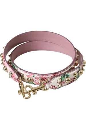 Dolce & Gabbana Torebki, Kobieta, Różowy, ONE SIZE, Różowa Kwiatowa Torba na Ramię Akcesorium