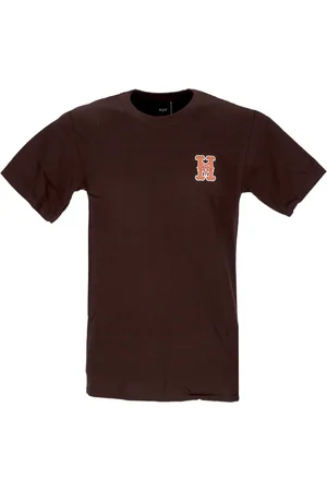 Huf Koszulki, Mężczyzna, brązowy, XL, Thrasher Czekoladowy T-shirt męski