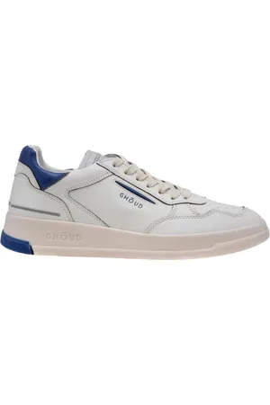Ghoud Buty, Mężczyzna, Biały, 42 EU, Białe Skórzane Tenisówki