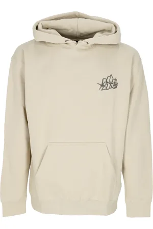 Huf Bluzy, Mężczyzna, Beżowy, XL, Glow Po Hoodie Stone