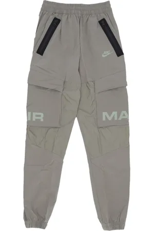 Nike Spodnie, Mężczyzna, Szary, S, Nylon, Sportowe Spodnie Cargo