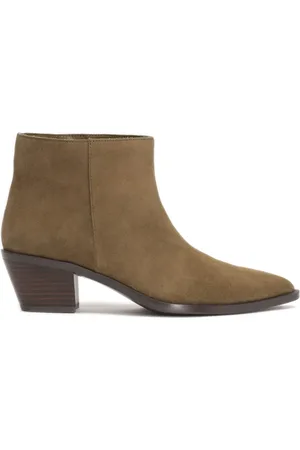 Kazar Buty, Kobieta, brązowy, 36 EU, Zamsz, Niskie zamszowe kowbojki