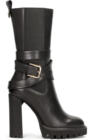 Kazar Buty, Kobieta, Czarny, 35 EU, Wysokie buty na platformie