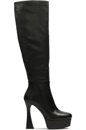 Kazar Buty, Kobieta, Czarny, 36 EU, Czarne platformy i buty na obcasie