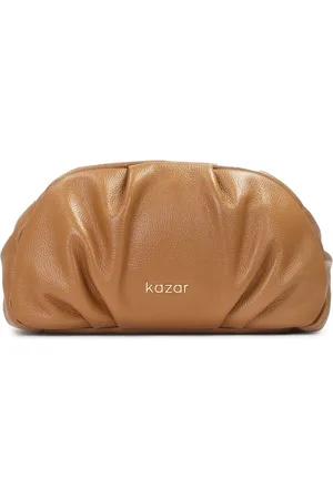 Kazar Torebki, Kobieta, brązowy, ONE SIZE, Skórzana torba w kształcie chmury