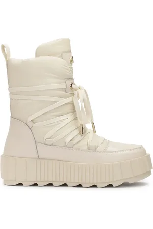 Kazar Buty, Kobieta, Beżowy, 38 EU, Modne śniegowce w kolorze beżowym