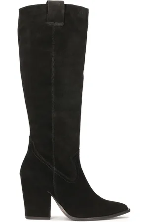 Kazar Buty, Kobieta, Czarny, 38 EU, Zamsz, Zamszowe kowbojki