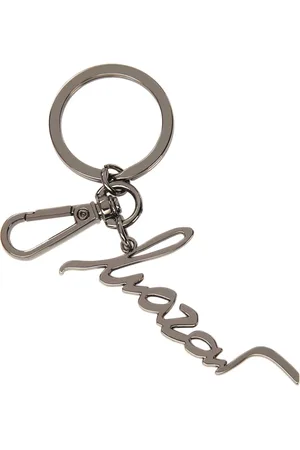 Kazar Akcesoria, Kobieta, Szary, ONE SIZE, Metalowy brelok z logo