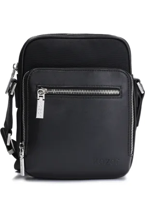 Kazar Torebki, Mężczyzna, Czarny, ONE SIZE, Czarna torba męska
