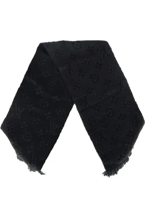 LOUIS VUITTON Pre-owned, Kobieta, Czarny, ONE SIZE, Wełna, Pre-owned Wool scarves