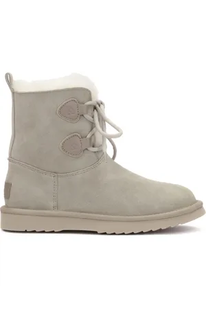 Kazar Buty, Kobieta, Szary, 41 EU, Wełna, Szare śniegowce z sznurowanym wierzchem