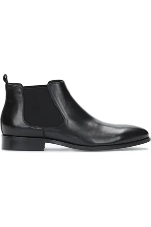 Kazar Buty, Mężczyzna, Czarny, 41 EU, Czarne męskie buty Chelsea