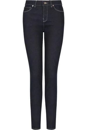 Giorgio Armani Jeansy, Kobieta, Niebieski, W30, Denim, Dżinsowe Spodnie 5 Kieszeni