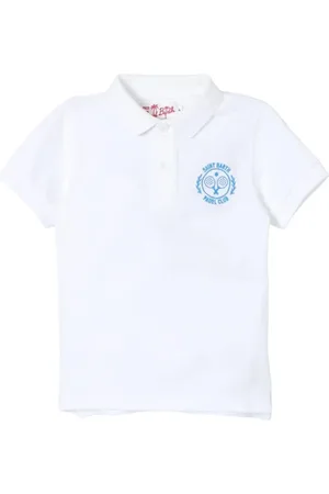 MC2 SAINT BARTH Koszulki, Mężczyzna, Biały, L, Lekki Polo z Piki